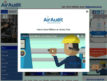 Tablet Screenshot of airaudit.com.pk